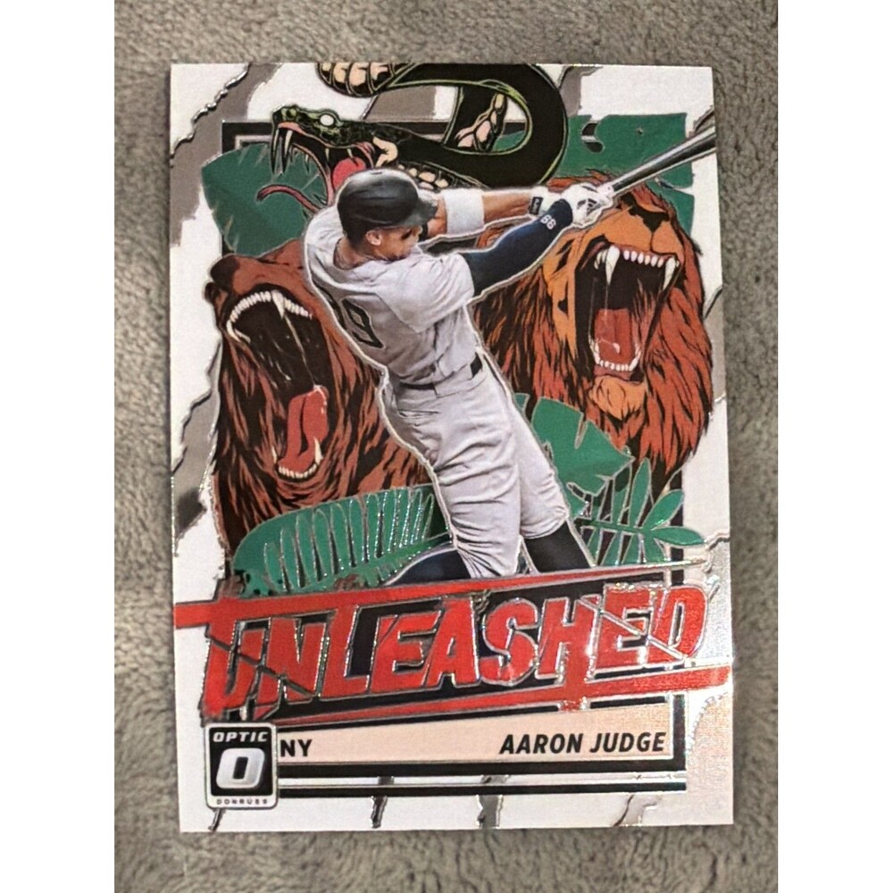 2021 Panini Donruss Optic - Unleashed Aaron Judge #UNL5